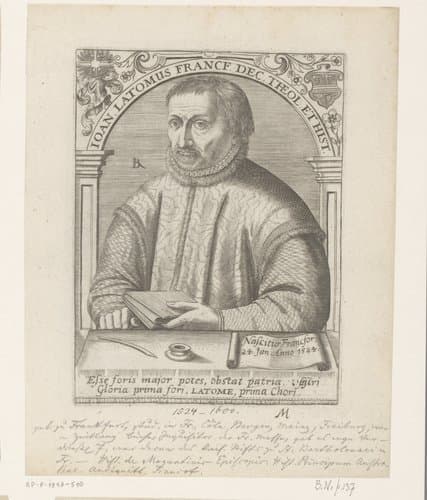 Joan. Latomus Francf. dec. theol. et hist. by Robert Boissard