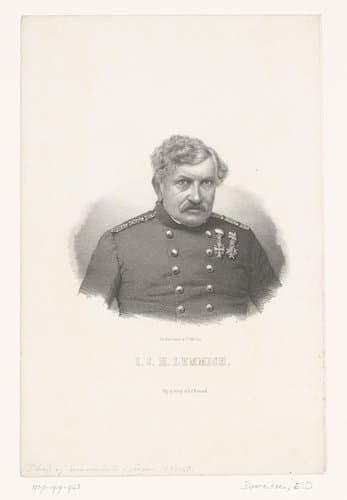 Portret van Jobst Conrad Hirch Lemmich by Emilius Ditlev Baerentzen