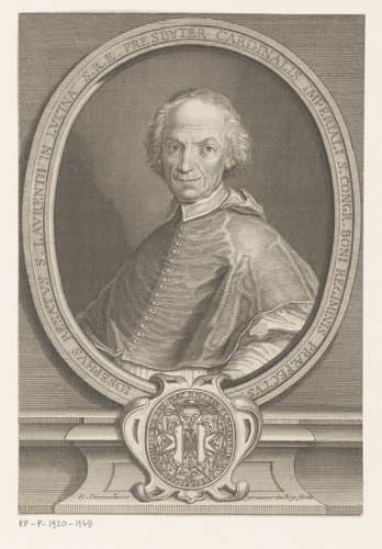 Portret van Giuseppe Renato Imperiali by Étienne Desrochers
