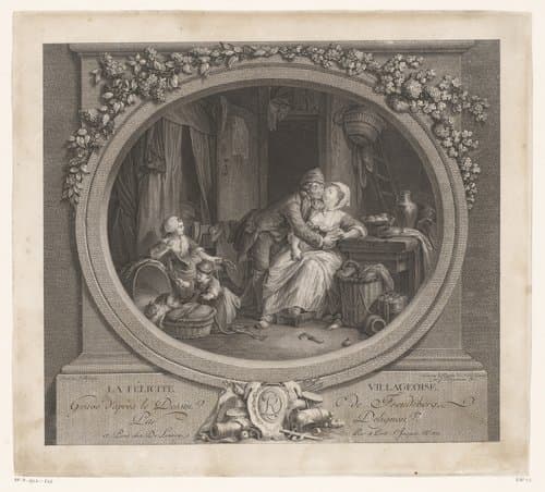 Le Félicité Villageoise by Jean Louis Delignon