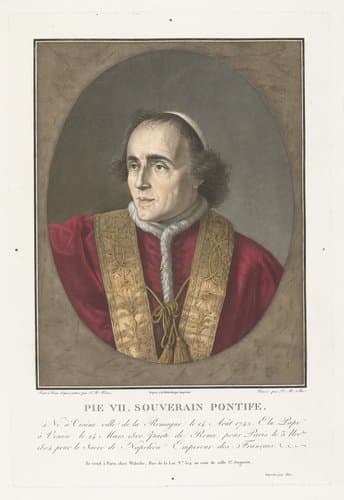 Pie VII. souverain pontife by Pierre Michel Alix