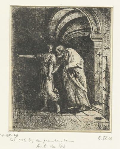 Bevrijding van Petrus by Anthony de Vos