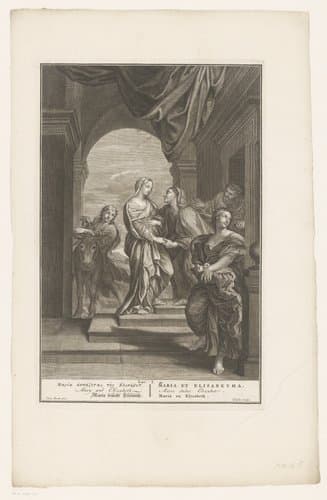 Maria et Elisabetha. by Claude Duflos