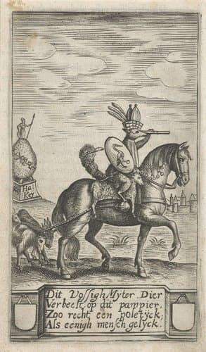 Vos te paard by Everard Meyster