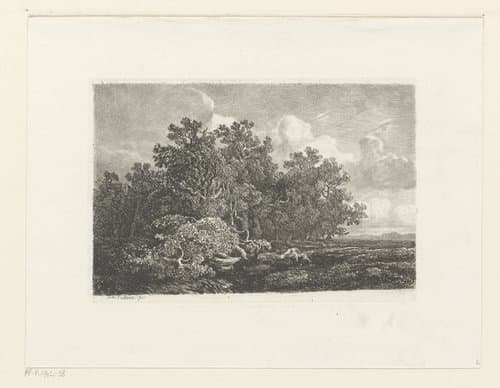 Essais de gravure a l'eau forte by Alexandre Calame