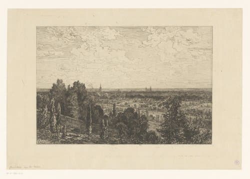 Bordeaux Vue de Cenon