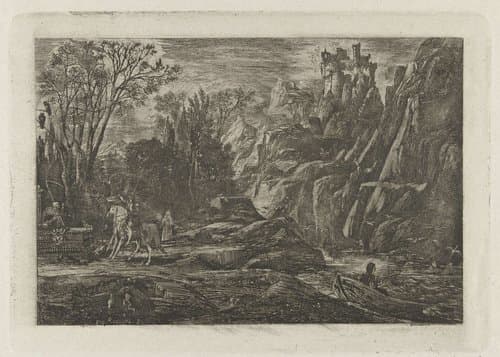Une Vieille légende by Rodolphe Bresdin