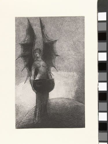 Les ténèbres by Odilon Redon