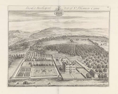 Gezicht op Stoke Bishop by Johannes Kip