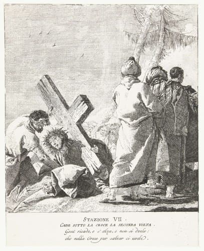 Kruiswegstaties by Giovanni Domenico Tiepolo