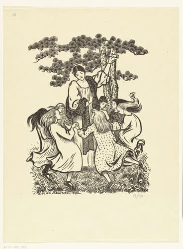 Rondedans by Lucien Pissarro