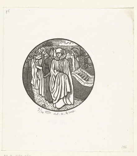 Dames du temps jadis by Lucien Pissarro
