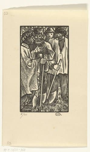 Les Bûcherons by Lucien Pissarro