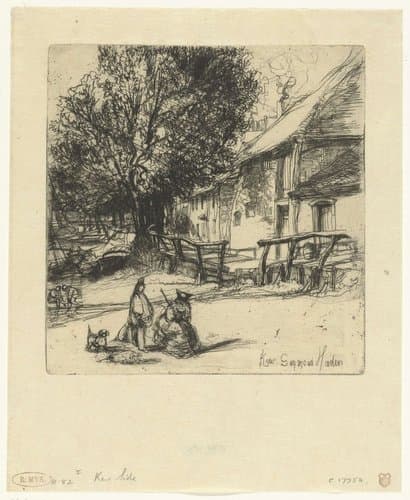 Kew Side by Francis Seymour-Haden (Sir)