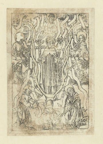 Heilige Dominicus by Monogrammist S (16e eeuw)