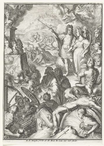 Illustratie voor deel 2 van 'Wilhem de Derde by Romeyn de Hooghe