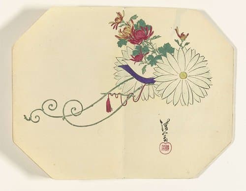Rijtuig van chrysanten