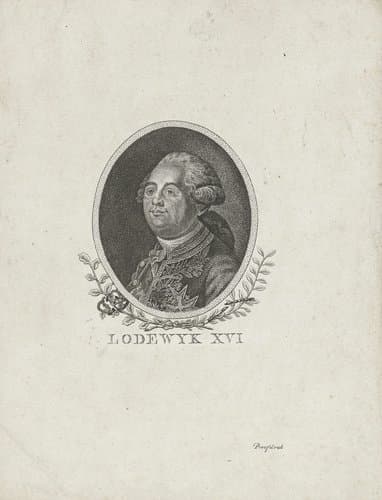 Portret van Lodewijk XVI by Gerrit Konsé