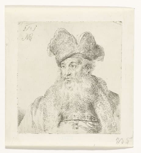 Portrait of Mattheus Ignatius van Bree; Rembrandt van Rijn