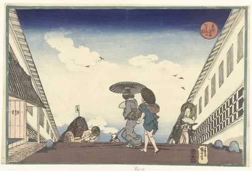 Toto meisho by Utagawa Kuniyoshi