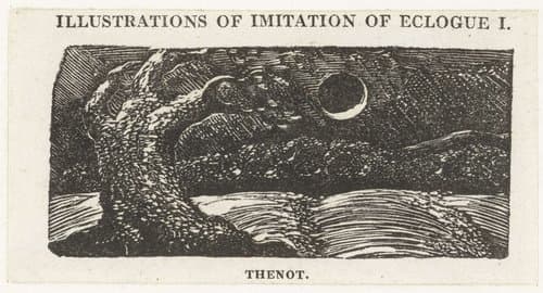 Illustrations of imitation of Eclogue I by William Blake