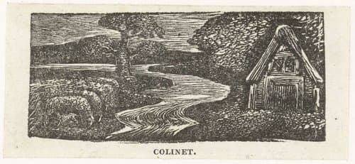 Sabrina's silvery flood by William Blake