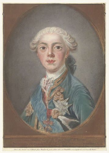 Portret van Louis Stanislas Xavier de France by Louis Marin Bonnet