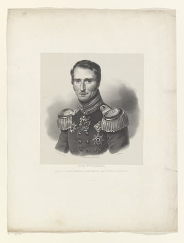 Portret van Job von Witzleben by Emil Krafft