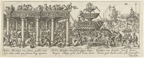 Fontein der jeugd by Johann Theodor de Bry