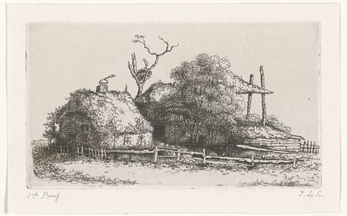 Boerderij by Jacobus Ludovicus Cornet