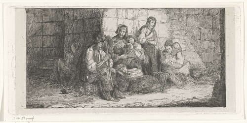 Groep Roma by Jacobus Ludovicus Cornet