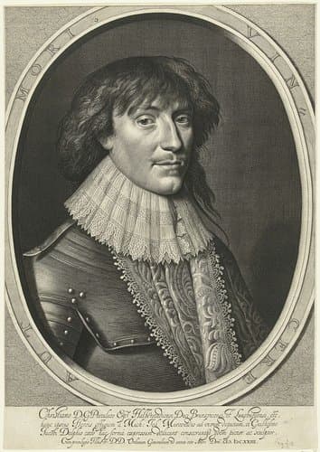 Portret van Christiaan Junius by Willem Jacobsz Delff