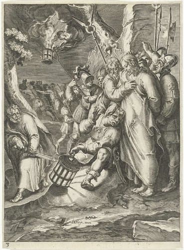 Gevangenneming van Christus by Zacharias Dolendo