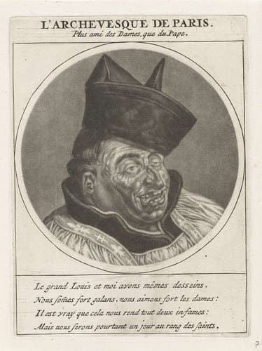 L'archevesque de Paris, plus ami des dames que du Pape by Jacob Gole