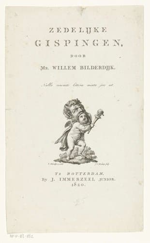 Titelpagina voor: W. Bilderdijk by Johannes Christiaan Bendorp