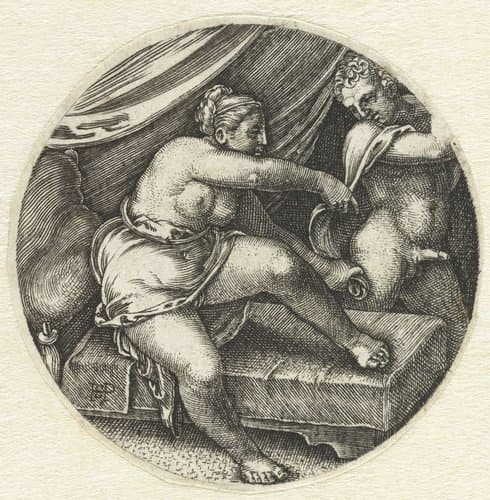 Jozef en de vrouw van Potifar by anonymous