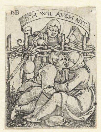 Boerenfeest by Hans Sebald Beham