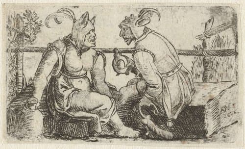 Portrait of Monogrammist AJV