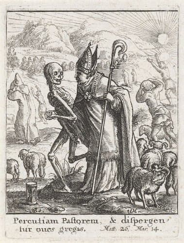 Dodendans by Wenceslaus Hollar