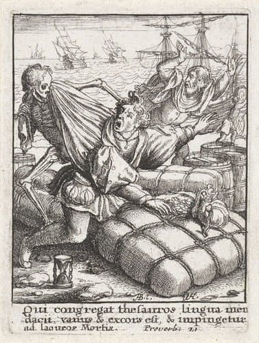 Dodendans by Wenceslaus Hollar