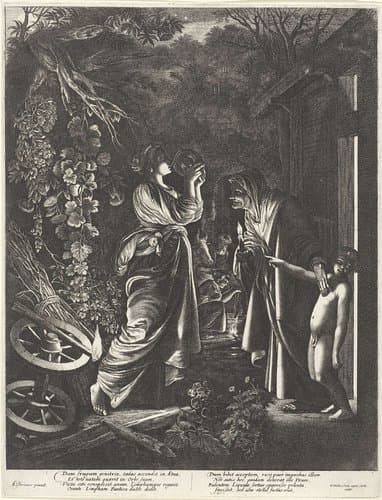 Bespotting van Ceres by Wenceslaus Hollar