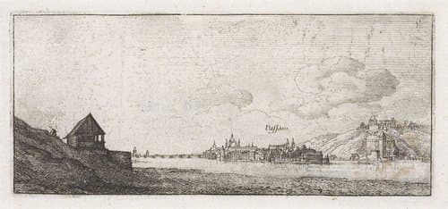 Gezichten te Duitsland by Wenceslaus Hollar