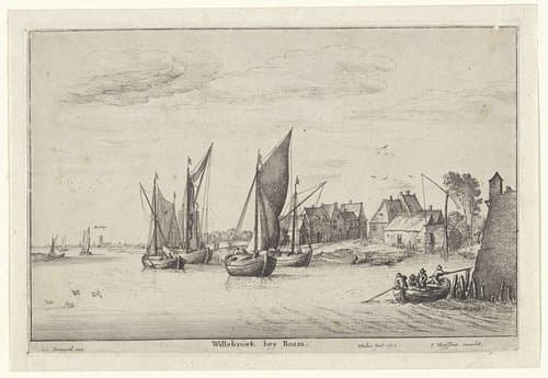 Riviergezichten en kustgezichten by Wenceslaus Hollar