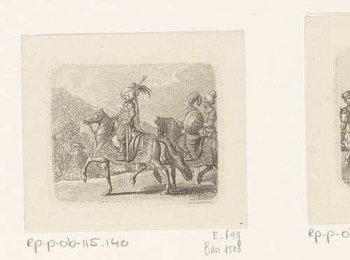 Uittocht van het Turkse leger by Daniel Nikolaus Chodowiecki