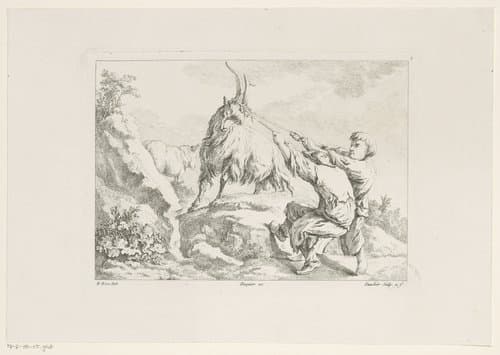 Livre de differents Sujets de Figures et Animaux by Balthasar Anton Dunker