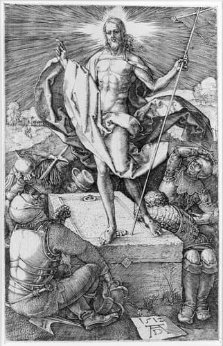 De opstanding by Albrecht Dürer