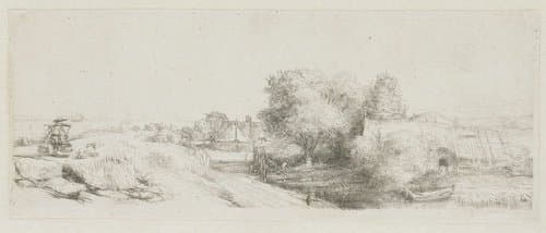 Het melkboertje by Rembrandt van Rijn