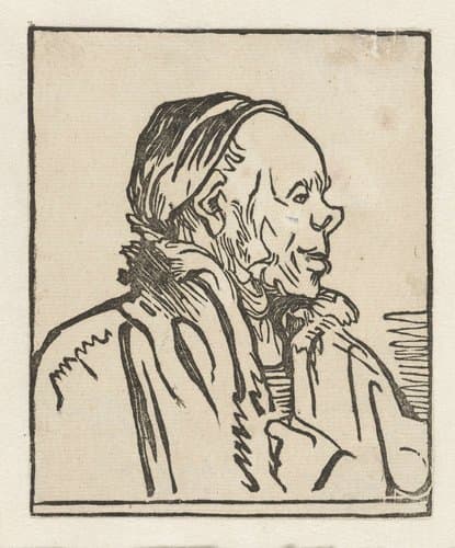 Buste van een man by anonymous
