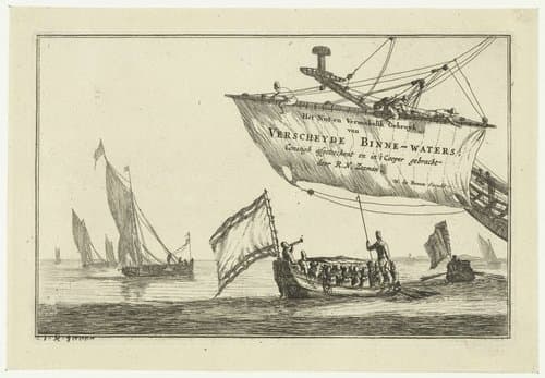 Het Nut en Vermakelik Gebruyk van Verscheyde Binne-Waters; Constigh afgeteeckent en in't Cooper gebracht door R.N. Zeeman by Reinier Nooms