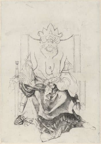Een oosterse vorst by Albrecht Dürer